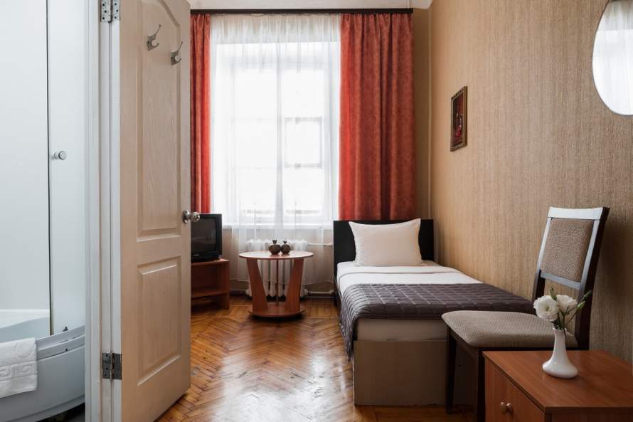 Rooms Economy Single, Hotel Tsentralnaya